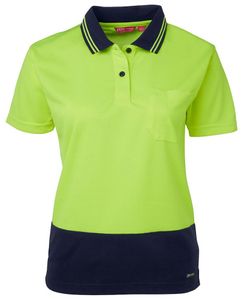 JB's HI VIS S/S  Ladies Comfort Polo