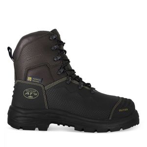 Olivers Lace Up Zip Side Boot Waterproof & Caustic Resistant