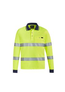 SYZMIK UNISEX BIO MOTION TAPED HIVIS POLO