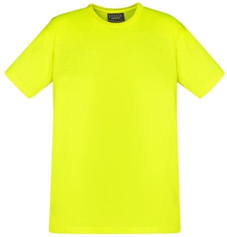 Mens Hi Vis T Shirt -L -YELLOW