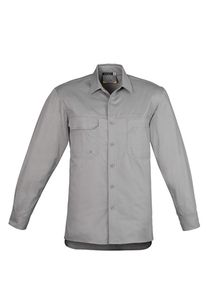 SYZMIK LIGHTWEIGHT L/S TRADIE SHIRT