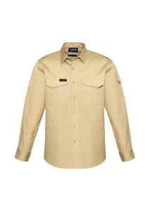 SYZMIK MENS RUGGED COOLING L/S SHIRT