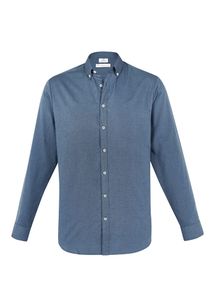 Memphis Mens L/S Shirt-L-GREY/SMOKE