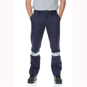 Workit PANT 310GSM DRILL / TAPED-102S-NAVY