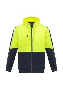 SYZMIK Unisex Hi Vis Full Zip Hoodie