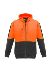 SYZMIK Unisex Hi Vis Full Zip Hoodie