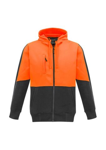 SYZMIK Unisex Hi Vis Full Zip Hoodie