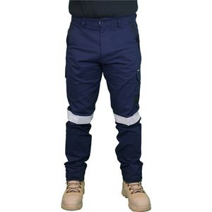 Workit PANT CARGO 250GSM STRETCH CANVAS / TAPED-92R-NAVY