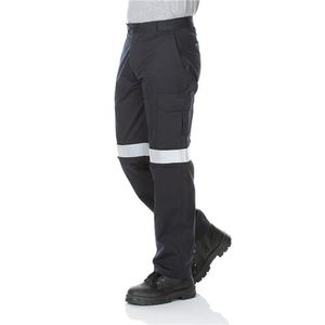 WORKIT FLAREX PPE2 FR INHERENT 250GSM TAPED CARGO -87S-NAVY