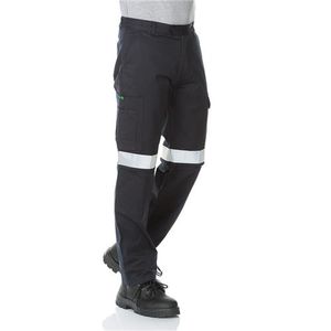 WORKIT FLAREX PPE2 FR INHERENT 250GSM TAPED CARGO -87S-NAVY