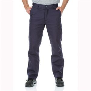 Workit Cotton Dill Regular Weight Cargo Pants     -102R-NAVY