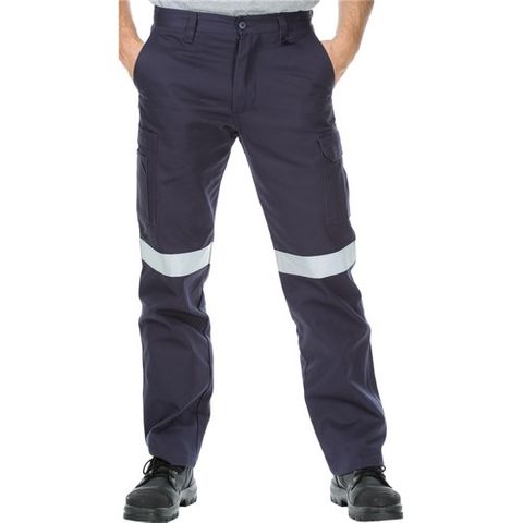 Workit DRILL PANTS 310GSM TAPED                   -102R-NAVY