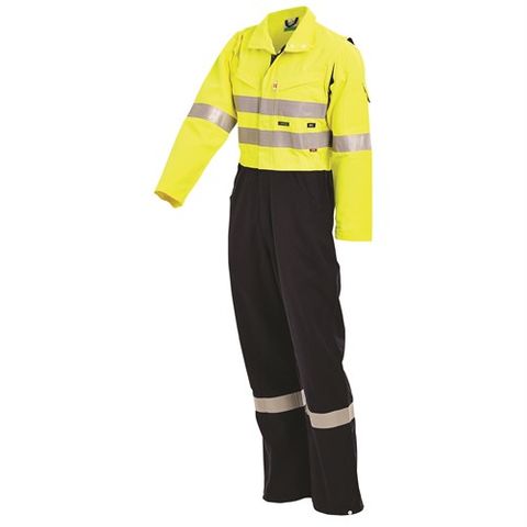 PPE2 FLAREX FR INHERENT 215GSM VENTED TAPED COVERALL-87R -ORANGE