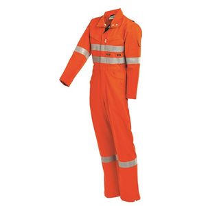 PPE2 FLAREX FR INHERENT 215GSM VENTED TAPED COVERALL-87R -ORANGE