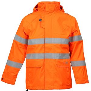 VESTAS PPE3 INHERENT FR 3 LAYER WET WEATHER TAPED JACKET-2XL-YELLOW/NAVY