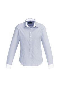 Women's Fifth Ave L/S Shirt -10 -Patriot Blue