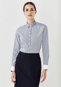 Women's Fifth Ave L/S Shirt -10 -Patriot Blue