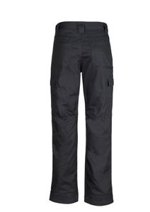 SYZMIK Mens Midweight Drill Cargo Pant-102R-BLACK