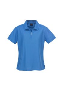 LADIES MICRO WAFFLE POLO