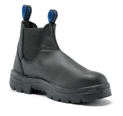 Steel Blue Hobart TPU Sole Steel Toe Safety Boots         -6   -Black