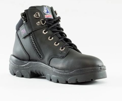 STEEL BLUE PARKES LADIES ZIP STEEL TOE TPU SOLE SAFETY BOOT