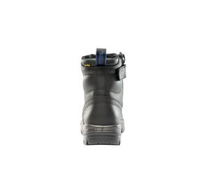 STEEL BLUE ARGYLE EH ZIP NITRILE SOLE CAUSTIC SAFETY BOOT