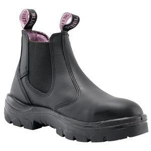Steel Blue Hobart Ladies Pull On TPU Sole Safety Boots-6   -Black