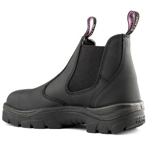 Steel Blue Hobart Ladies Pull On TPU Sole Safety Boots-6   -Black