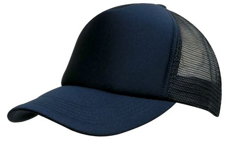 Kids Trucker Cap-one size-BLACK