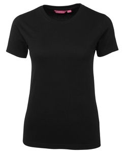 JB's LADIES TEE-10-BLACK