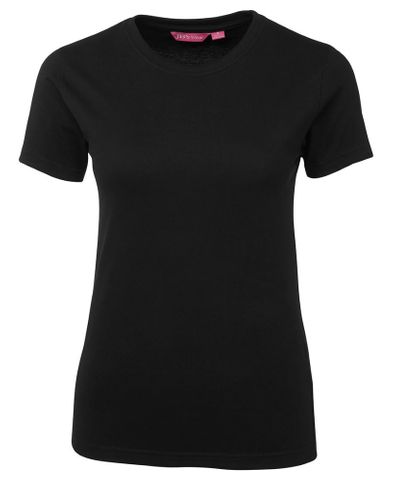 JB's LADIES TEE-10-BLACK