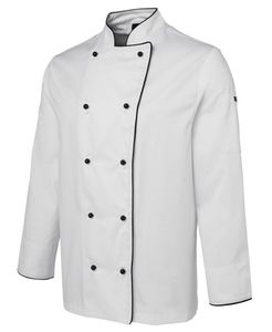 JB's L/S CHEFS JACKET-2XL-BLACK