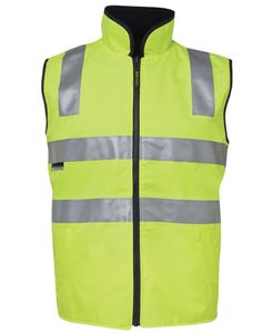 JB's HV 4602.1 (D+N) REV VEST-L-LIME/NAVY