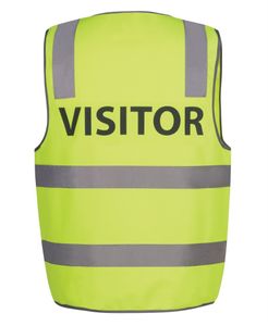 JB'S HV SAFETY TAPED VEST PRINT VISITOR