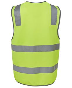 JB's HV (D+N) SAFETY TAPED VEST-2XL-LIME