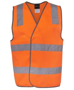 JB's HV (D+N) SAFETY TAPED VEST-2XL-LIME