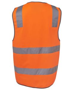 JB's HV (D+N) SAFETY TAPED VEST-2XL-LIME