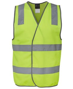 JB's HV (D+N) SAFETY TAPED VEST-2XL-LIME