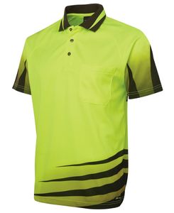 JB's HV 4602.1 RIPPA SUB POLO-2XL-LIME/BLACK