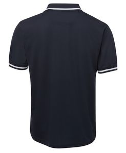 JB's PODIUM BOLD POLO-3XL-NAVY/WHITE