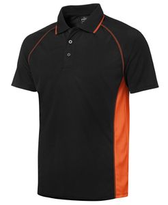 JB's PDM COVER POLO-L-BLACK/CHARCOAL