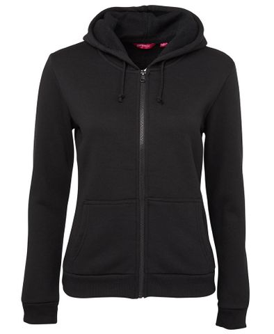 JB'S LADIES P/C FULL ZIP FLEECY HOODIE