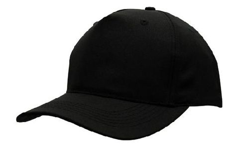 Breathable Poly Twill 5 Panel Cap