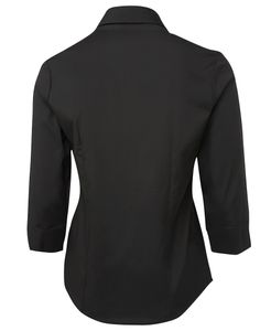 JB's L/S URBAN POPLIN SHIRT -10 -BLACK