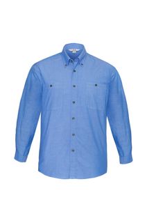 Wrinkle Free Chambray Mens L/S Shirt