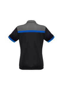 Charger Ladies Polo                                -10 -BLACK/ROYAL/GREY