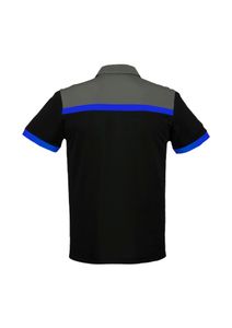 Charger Mens Polo                                 -2XL-BLACK/ROYAL/GREY