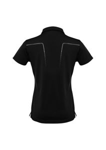 Cyber Ladies Polo                                 -10 -BLACK/SILVER