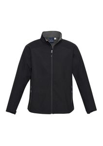 Geneva Mens Jacket                                -L  -BLACK/CYAN