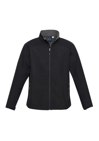 Geneva Mens Jacket                                -L  -BLACK/CYAN